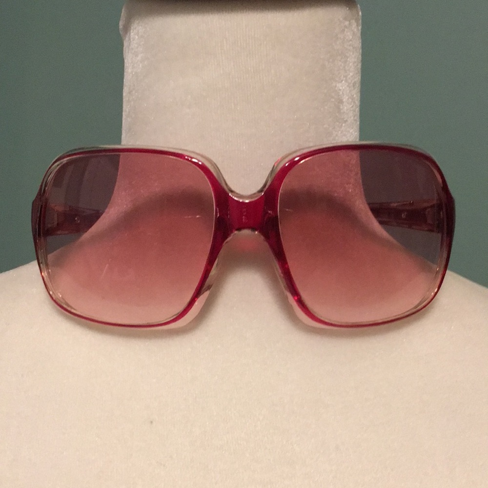 Italian Design Rose Colored Sunglasses